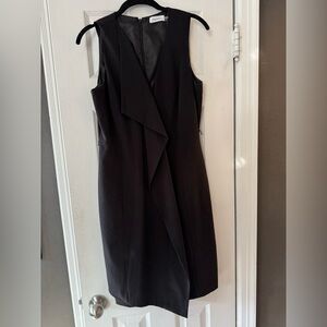 Calvin Klein Black Midi Dress